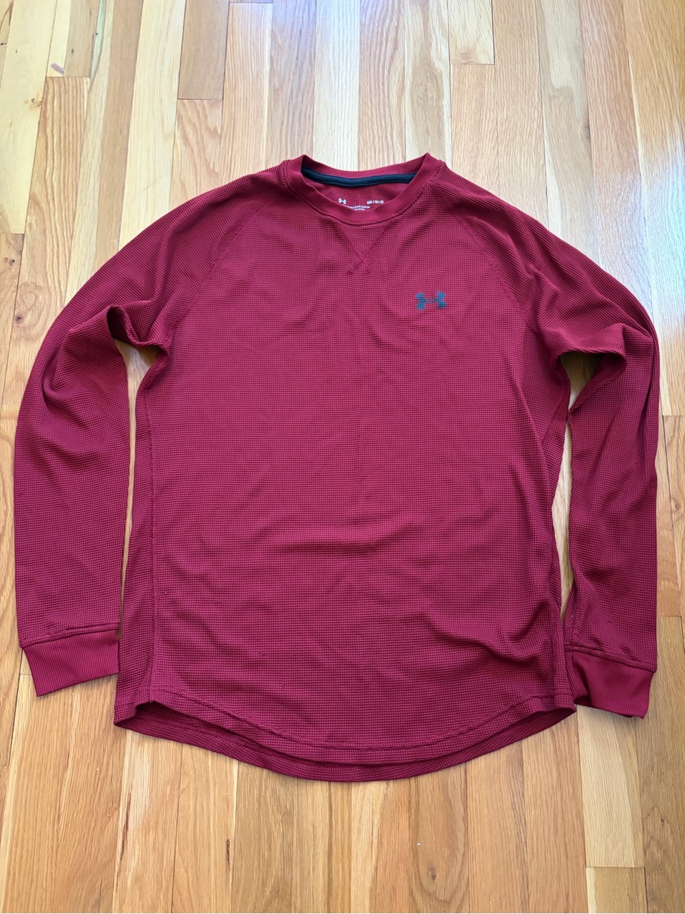 Under Armour Men's Long Sleeve Crew Neck Shirt - Deep Red